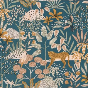As Creation|Papel Pintado bosque animales verde infantil|Infantil