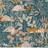 Papier peint enfant flore et faune de la jungle blanc et vert - Caselio Let´s Go Girls! 104480767