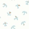 Caselio|Papel pintado infantil palomas blancas|Infantil