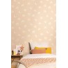 Caselio|Kids wallpaper flock of doves salmon pink|Children's