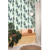 Caselio|Artistic mosaic wallpaper in green, modern style|Youth Style
