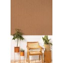 Caselio|Papier peint géométrique moderne marron et cuivre, motif infini|Moderne