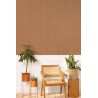 Caselio|Papier peint géométrique moderne marron et cuivre, motif infini|Moderne