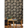 Caselio|Modern floral wallpaper, ginkgo leaves golden|Modern