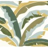 Caselio|Papel pintado hojas de palmera verde|Abstracto