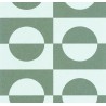 Caselio|Papier peint à cercles verts|Cercles