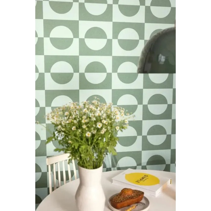 Caselio|Green circles wallpaper|Circles