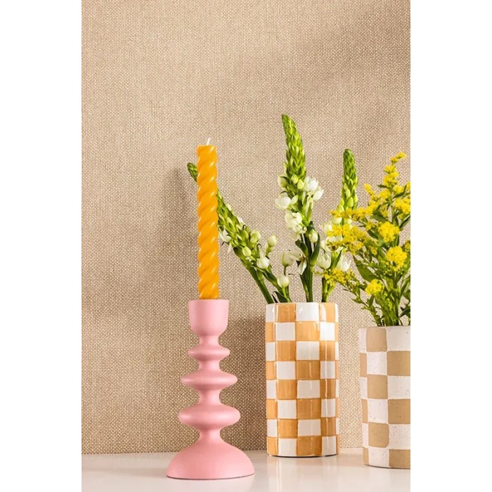 Caselio|Papel pintado efecto textil marrón|Imitacion Rafia