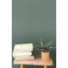 Caselio|Textil-Effekt-Tapete in Eukalyptusgrün|Raffiaimitation