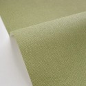 Caselio|Textile effect wallpaper in khaki green|Wallpaper