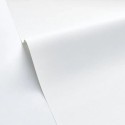 Caselio|Papier peint imitation lin blanc|Papier Peint