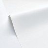 Caselio|Imitation linen wallpaper in white|Wallpaper