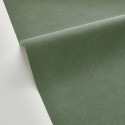 Caselio|Imitation linen wallpaper in khaki green|Wallpaper