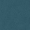 Caselio|Imitation linen wallpaper in petrol blue|Wallpaper