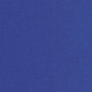 Caselio|Imitation linen wallpaper in petrol blue|Wallpaper