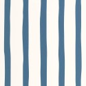 Caselio|Papier peint rayures sinueuses bleu et blanc|Rayures