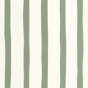 Caselio|Wavy khaki striped wallpaper|Stripes