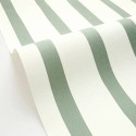 Caselio|Papier peint rayures sinueuses vertes|Rayures