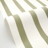 Caselio|Wavy khaki striped wallpaper|Stripes