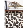 Caselio|Art Deco wallpaper with seashells in black and copper|Art Deco