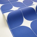 Caselio|Retro wallpaper with vintage blue squares|Checkered
