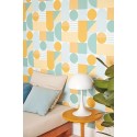 Caselio|Bauhaus style yellow wallpaper|Youth Style
