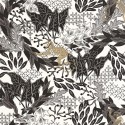 Caselio|Modern wallpaper with monkeys and tropical jungle|Tropical