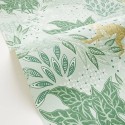 Caselio|Tropical jungle wallpaper with monkeys, green and gold|Tropical