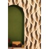 Caselio|Papel pintado panteras salvajes beige y dorado|Étnico