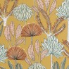 Caselio|Papier peint palmiers tropicaux jaune|Papier Peint