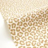 Caselio|Papel pintado piel leopardo marrón color camel|Imitacion Piel Animales