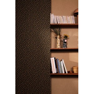 Caselio|Papier peint zèbres africains style ethnique noir et blanc|Ethnique 2