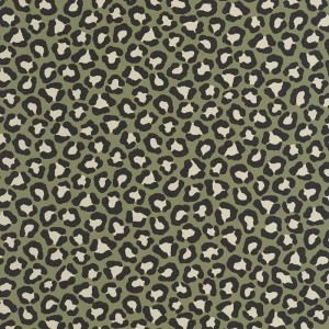 Caselio|Papel pintado piel leopardo marrón color camel|Imitacion Piel Animales