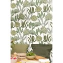 Caselio|Tropical wallpaper with green palm trees|Modern