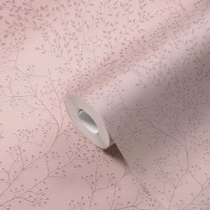 As Creation|Papier Peint petites fleurs romantiques roses|Papier Peint