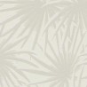 As Creation|Papel pintado hojas de palma crema, gris|Papel Pintado