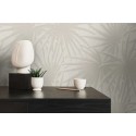 As Creation|Wallpaper cream and gray palm leaves|Wallpaper