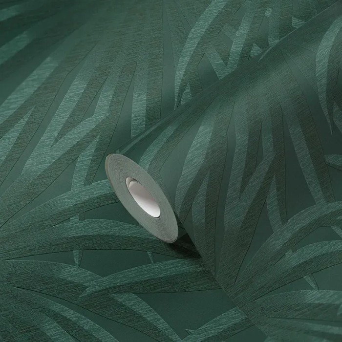 As Creation|Papel pintado hojas de palma verde|Papel Pintado