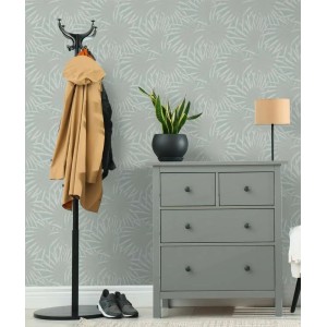 Architects Paper|Floral wallpaper in grey with a modern touch|Floral 2