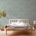 As Creation|Papier Peint feuilles de palmier vert menthe|Papier Peint