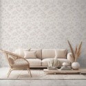 As Creation|Tapete Blumen im romantischen Stil Weiß, Rosa|Romantisch