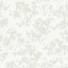 As Creation|Papier Peint fleurs style romantique blanc, vert|Romantique