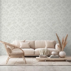 As Creation|Printed wallpaper roses and dahlias|Wallpaper 2