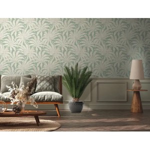 As Creation|Tapete exotische Blumen Dschungel Beige, Gold|Tapeten 2