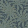As Creation|Wallpaper exotic flowers petrol blue, green|Wallpaper