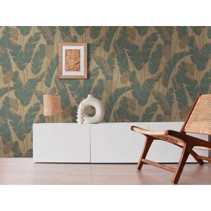 Grandeco|Romantic large-flower wallpaper white and mauve|Floral 2