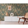 As Creation|Wallpaper banana or plantain leaves beige, green|Wallpaper