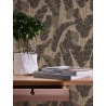 As Creation|Wallpaper banana leaves beige, black, gold|Wallpaper