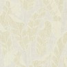As Creation|Papier Peint feuilles de bananier jungle blanc crème, doré|Papier Peint