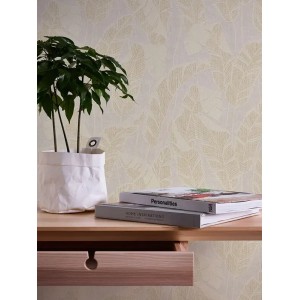 Casamance|Tapete Naturfasern Imitation Raffia taupe-beige|Tapeten 2